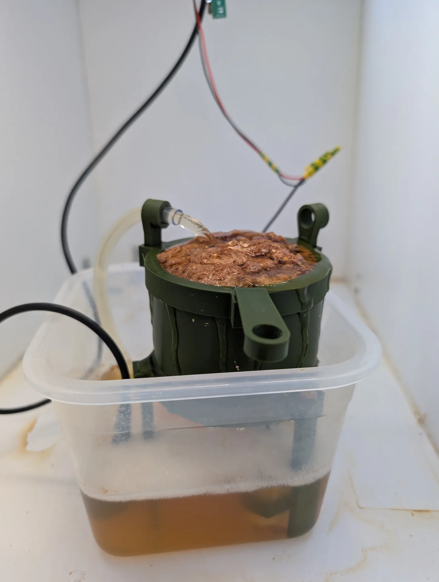 Myco tower recirculation running