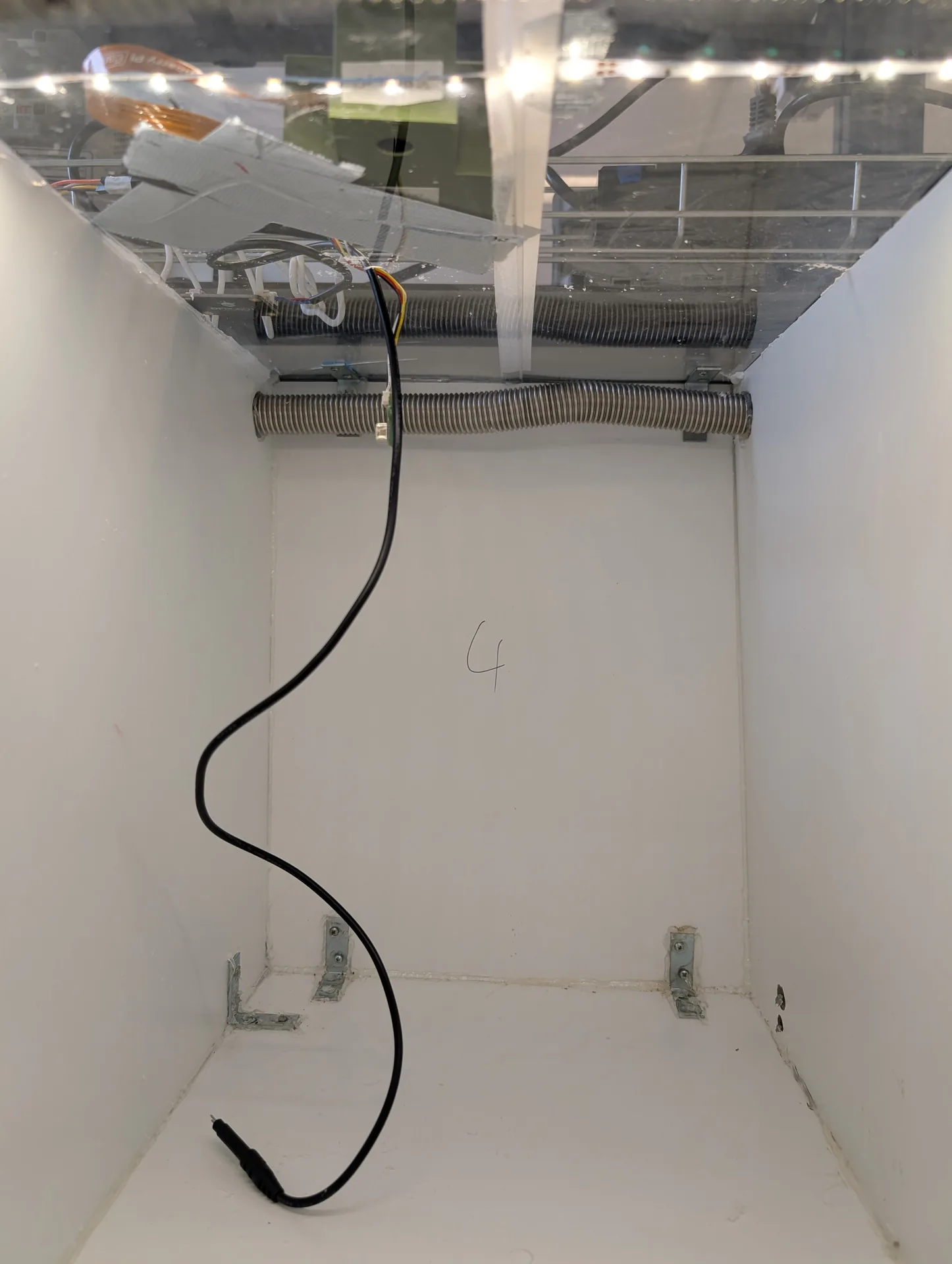 Interior of a MycoLab growth chamber